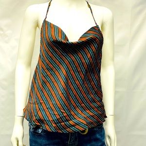 FREE PEOPLE COLLEGIATE BLUE COMB. NEW CAMI